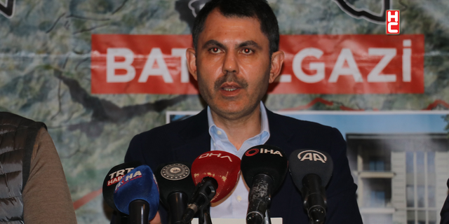 Bakan Murat Kurum: "21 bin 62 konutumuzun yapımını başlattık"