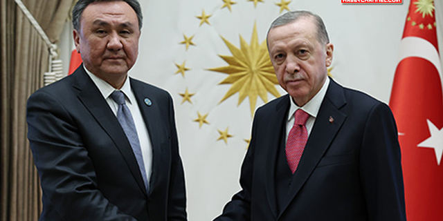 Cumhurbaşkanı Erdoğan, Türk Devletleri Teşkilatı Genel Sekreteri Ömüraliyev'i kabul etti...