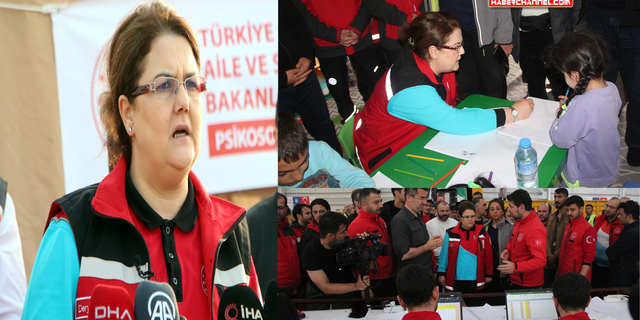 Aile ve Sosyal Hizmetler Bakanı Derya Yanık, Hatay'da...