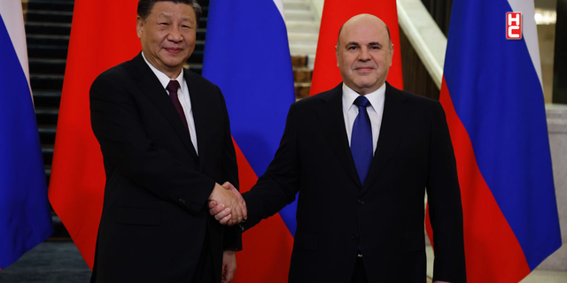 Çin Devlet Başkanı Şi Cinping, Rusya Başbakanı Mihali Mişustin ile görüştü