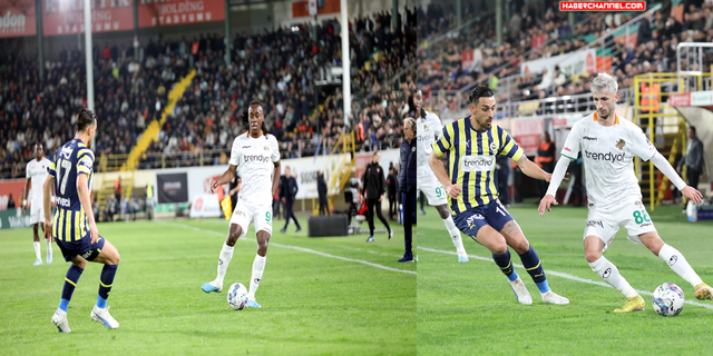 Fenerbahçe, deplasmanda Alanyaspor'u 3-1 mağlup etti