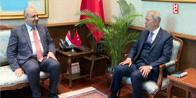 Savunma Bakanı Akar, Iraklı mevkidaşı Abbasi ile görüştü