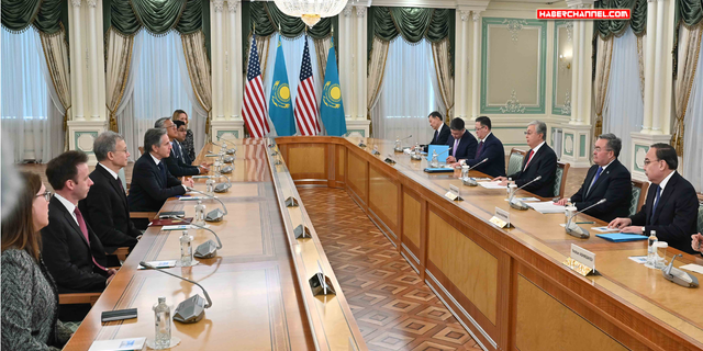ABD Dışişleri Bakanı Antony Blinken, Kasım Tokayev ile görüştü