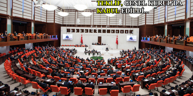 Afet Yeniden İmar Fonu' kurulmasına ilişkin teklif Genel Kurul'da...
