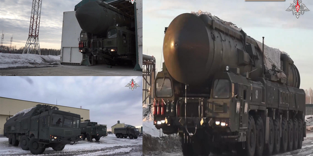 Rusya, Yars kıtalararası füze sistemleriyle tatbikat yaptı...