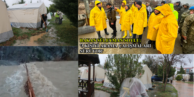 Adıyaman'da sel felaketi:  '2 ölü, 1 kayıp'