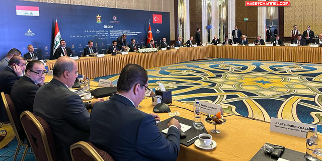 Ankara'da, Türkiye-Irak Cumhuriyeti Yuvarlak Masa Toplantısı...