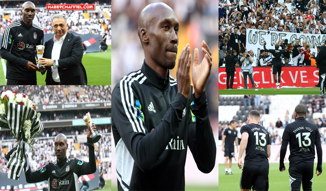 Beşiktaşlı taraftarlardan Atiba Hutchinson’a veda...