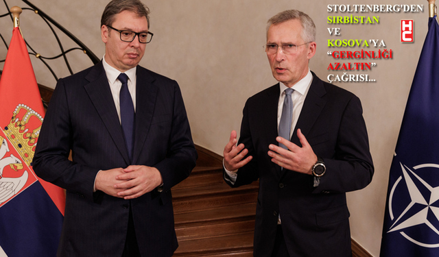 Jens Stoltenberg, Aleksandar Vucic ile Kosova konusunda görüştü