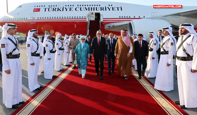 Cumhurbaşkanı Erdoğan, Katar’da...