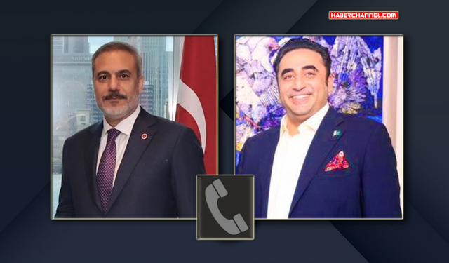 Bakan Fidan, Pakistan Dışişleri Bakanı Zardari ile telefonda görüştü