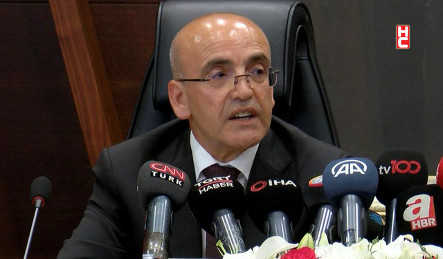 Bakan Mehmet Şimşek: "Enflasyon piyasa beklentileriyle uyumlu gerçekleşti"