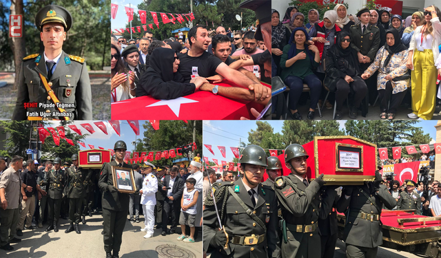 Şehit Teğmen, Ankara'da son yolculuğuna uğurlandı...