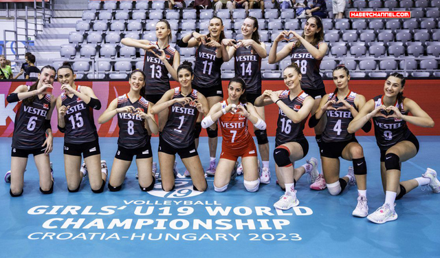 U19 Kız Voleybol Milli Takımı’nın finaldeki rakibi ABD oldu...