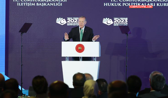 Erdoğan: "Yeni anayasayı milletimize kazandırana kadar çalışmayı bırakmayacağız"