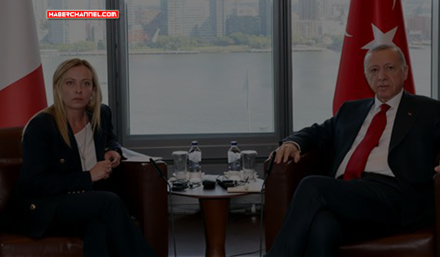 Cumhurbaşkanı Erdoğan, New York'ta İtalya Başbakanı Meloni ile görüştü