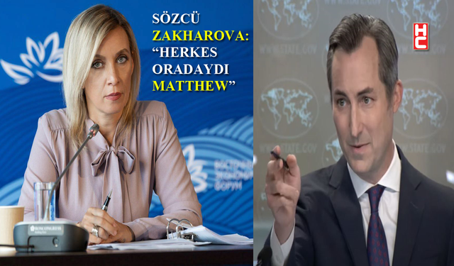 Zakharova’dan ABD Dışişleri Bakanlığı Sözcüsü Miller’a yanıt: "Ama orada internet harika"