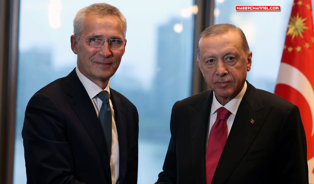 Cumhurbaşkanı Erdoğan, New York'ta NATO Genel Sekreteri Stoltenberg'i kabul etti