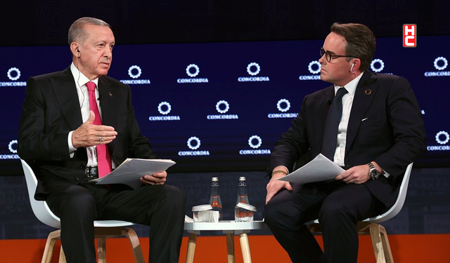 Cumhurbaşkanı Erdoğan, New York'ta '13'üncü Concordia Yıllık Zirvesi'ne katıldı...