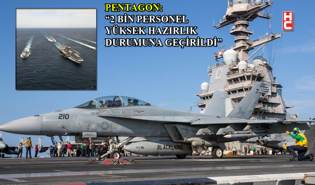 ABD'nin uçak gemisi USS Gerald R. Ford’un görev süresi uzatıldı...