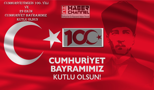 29 EKİM CUMHURİYET BAYRAMINIZ KUTLU OLSUN!