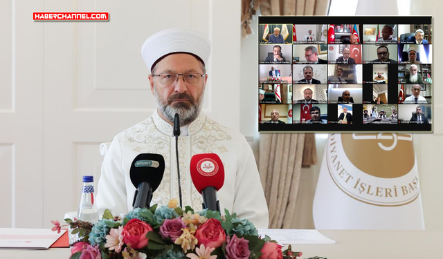 Diyanet İşleri Başkanlığı'ndan uluslararası 'Filistin ve Gazze' toplantısı...