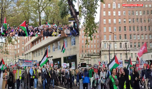 İsrail-Filistin gelişmeleri: Londra’da Filistin protestosu...