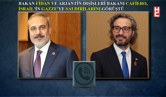 Dışişleri Bakanı Hakan Fidan, Arjantinli mevkidaşı Santiago Cafiero görüştü