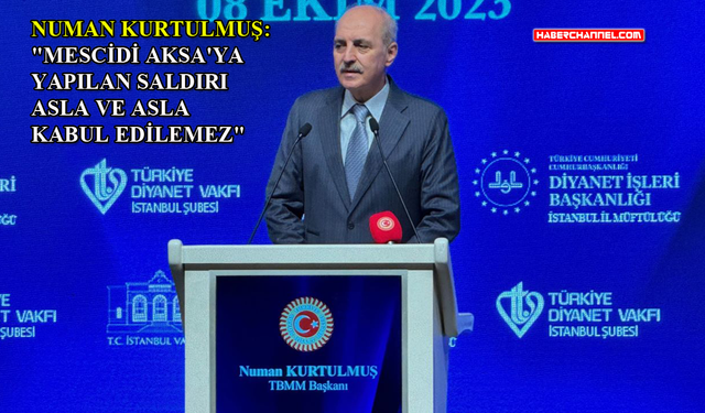 TBMM Başkanı Kurtulmuş: "İki gündür devam etmekte olan bu gerilimi kaygıyla izliyoruz"