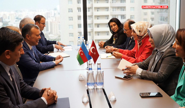 Bakan Göktaş, Azerbaycan Çalışma ve Halkın Sosyal Koruması Bakanı Babayev ile görüştü...