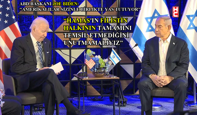 Joe Biden-Binyamin Netanyahu görüşmesi başladı...