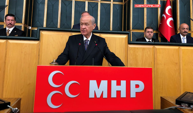 Bahçeli: "2 devletli çözüm gerçekleşmeden akan kanın durması hayaldir"