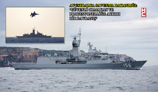 Avustralya, bir Çin destroyerinin dalgıçlarını hafif yaraladığını duyurdu...