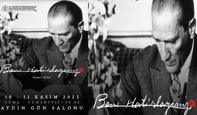 Atatürk, Samsun'da özel konser ile anılacak...
