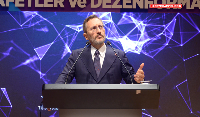 Fahrettin Altun: "İsrail'in Gazze saldırılarına dair 100’ün üzerinde kasıtlı yalan haberi ifşa ettik"