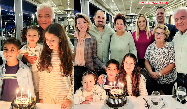 Hayati-Figen Babaoğlu çifti torunlarının doğum gününü kutladı