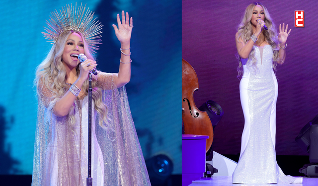 FENDI, Mariah Carey'nin California konseri için özel elbise tasarladı...