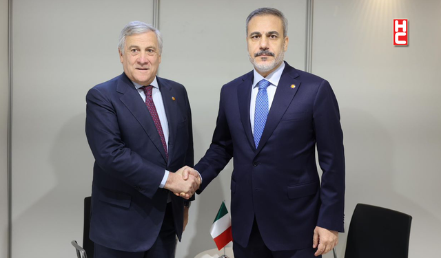 Bakan Hakan Fidan, İspanya'da İtalyan mevkidaşı Antonio Tajani ile görüştü