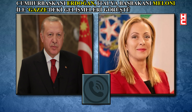 Cumhurbaşkanı Erdoğan, İtalya Başbakanı Meloni ile görüştü...