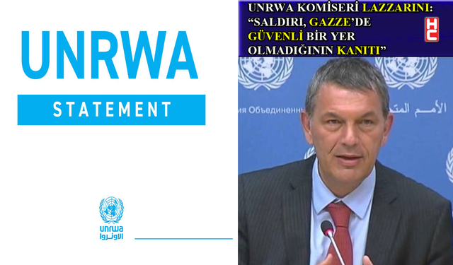 UNRWA: "Konukevimiz İsrail tarafından bombalandı"