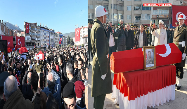 Şehit Erenoğlu, Sinop'ta son yolculuğuna uğurlandı...