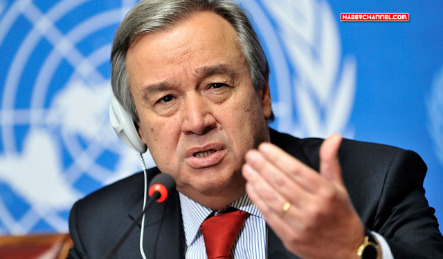 Guterres: "Filistin halkının devlet kurma hakkı herkes tarafından tanınmalıdır"