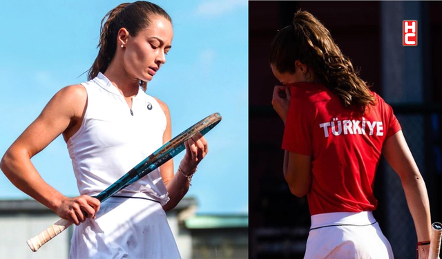Milli Tenisçi Zeynep Sönmez, WTA'de ana tabloya yükselen ikinci Türk kadın sporcu oldu!