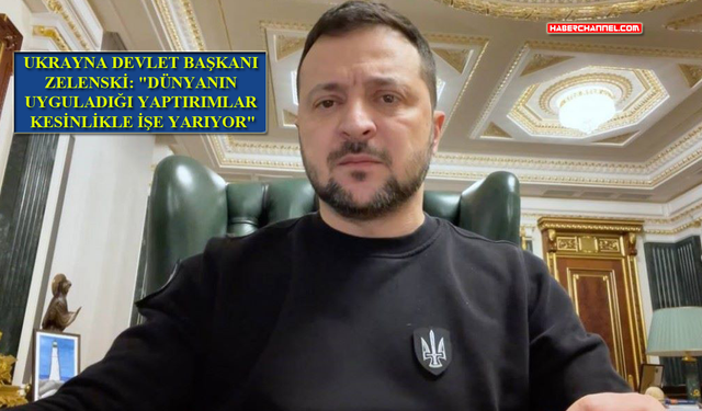 Volodimir Zelenski: "Rus savunma sanayisi yavaşlıyor"