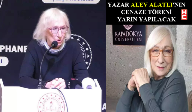 Yazar Alev Alatlı hayatını kaybetti...