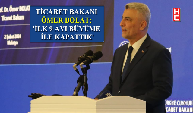 Bakan Ömer Bolat: "Cumhuriyet tarihinin ihracat rekorunu kırdık"