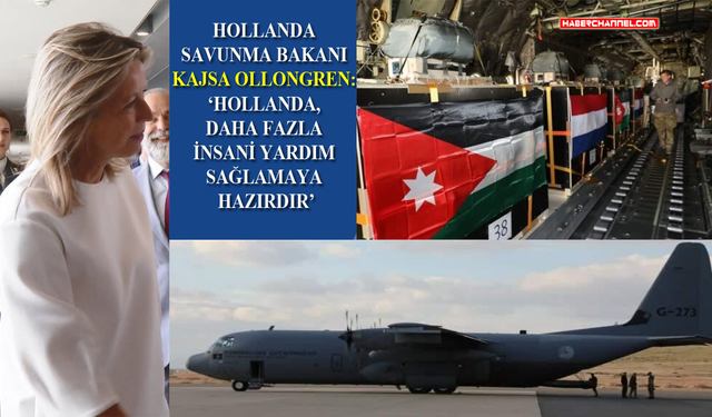 Hollanda ve Ürdün, Gazze’ye havadan yardım sağladı...