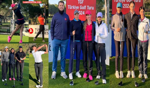 TGF Türkiye Golf Turu'nun 3'üncü ayak müsabakaları sona erdi...