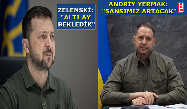 Zelenski’den askeri destek paketi açıklaması...