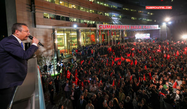 CHP Genel Başkanı Özel: "Bundan sonra genel merkezin ışıkları erken sönmeyecek"